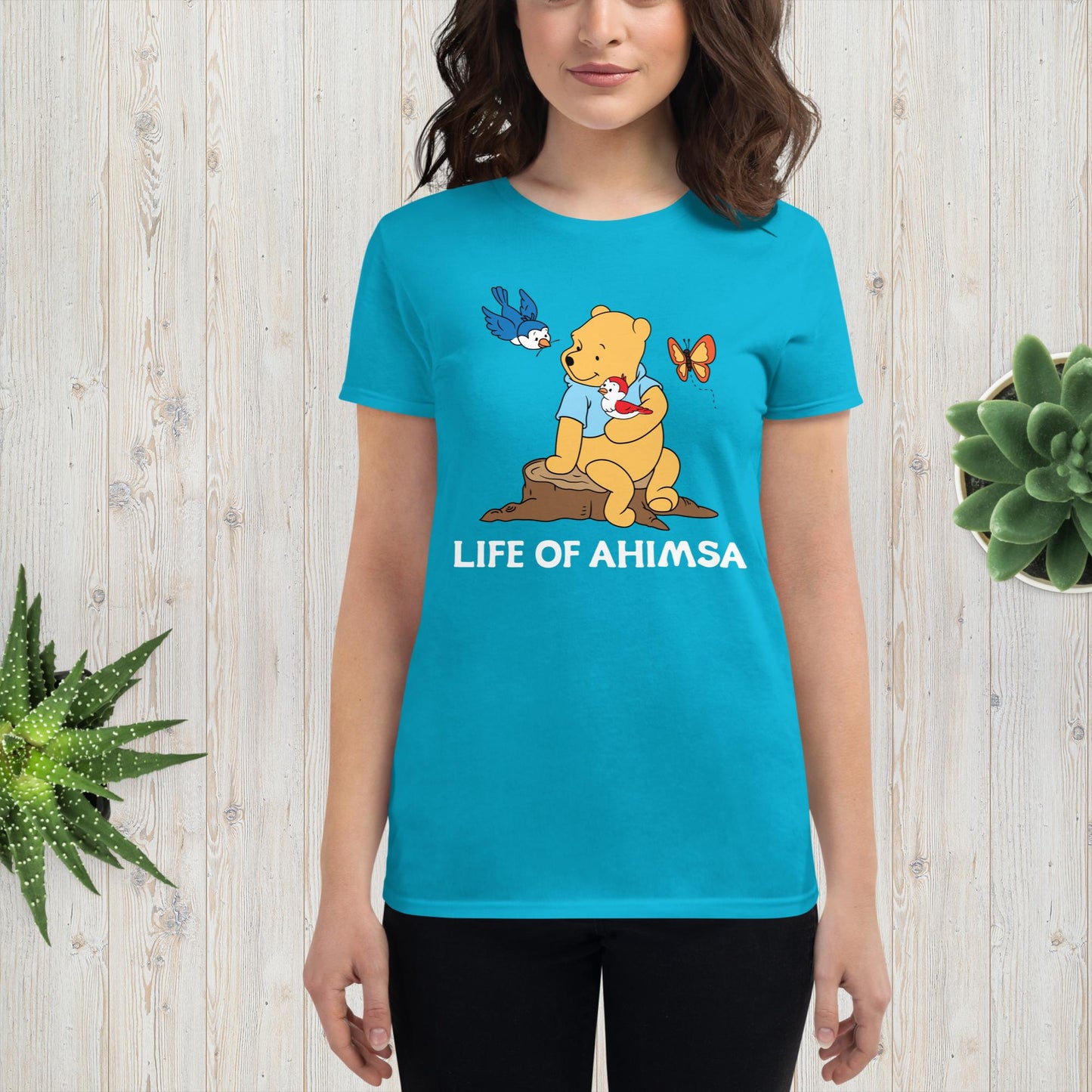"Life of Ahimsa" Lightweight Tee