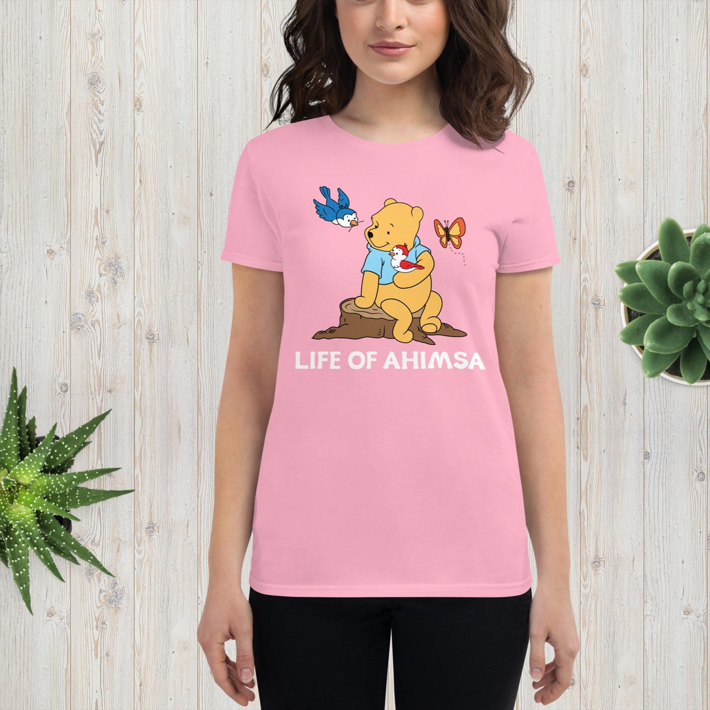 "Life of Ahimsa" Lightweight Tee