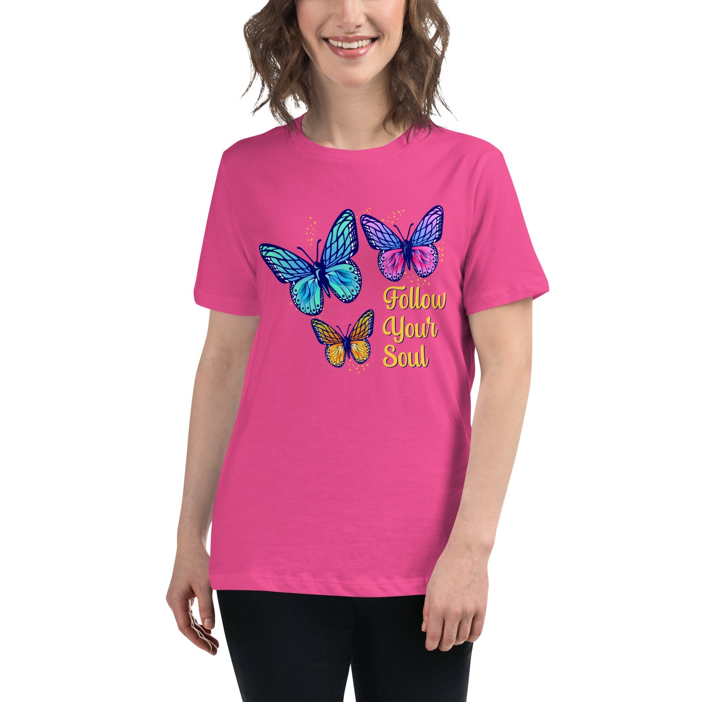 "Follow Your Soul" Relaxed Lightweight Tee