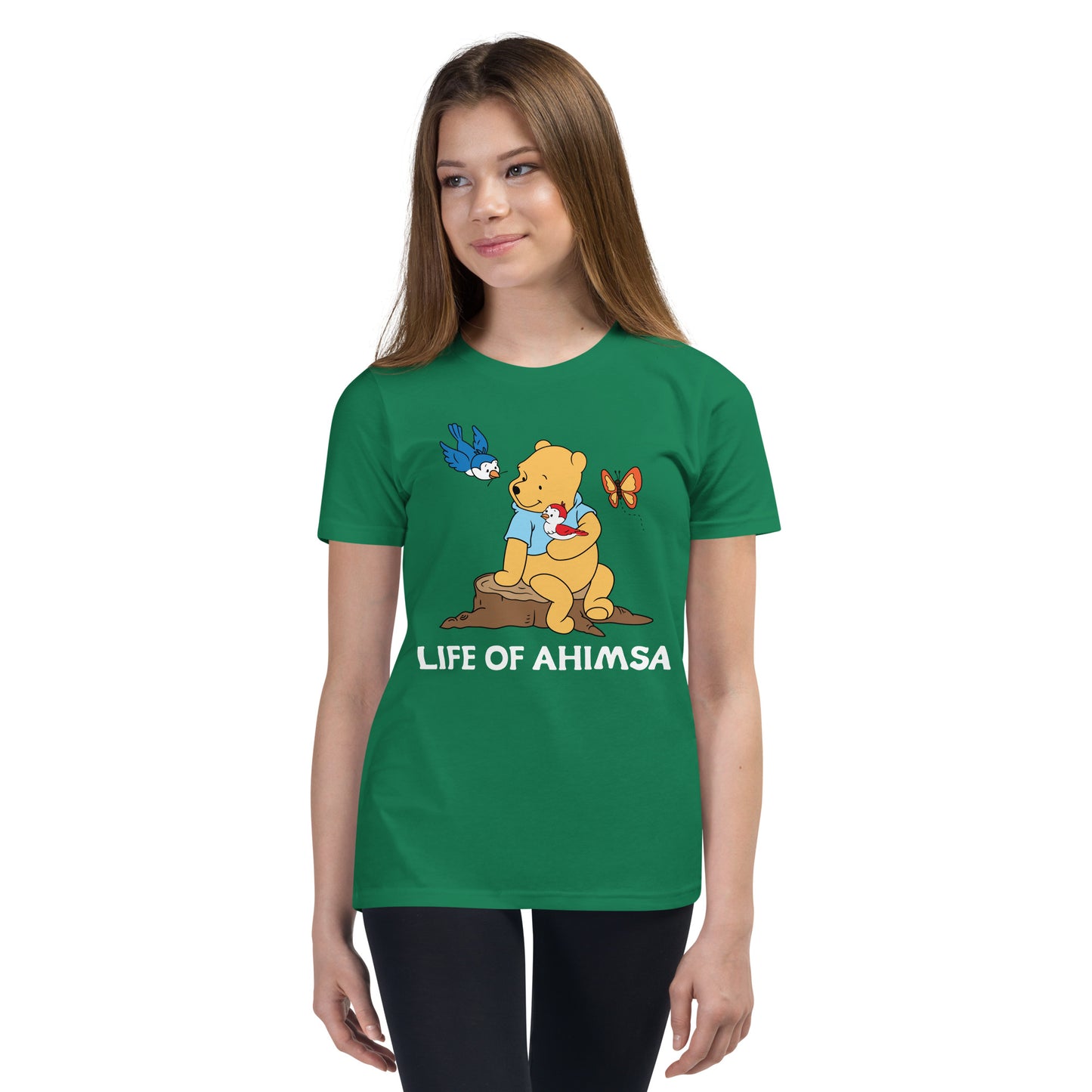 "Life of Ahimsa" Youth Tee